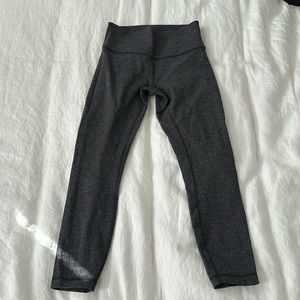 Lululemon Gray Leggings size 6